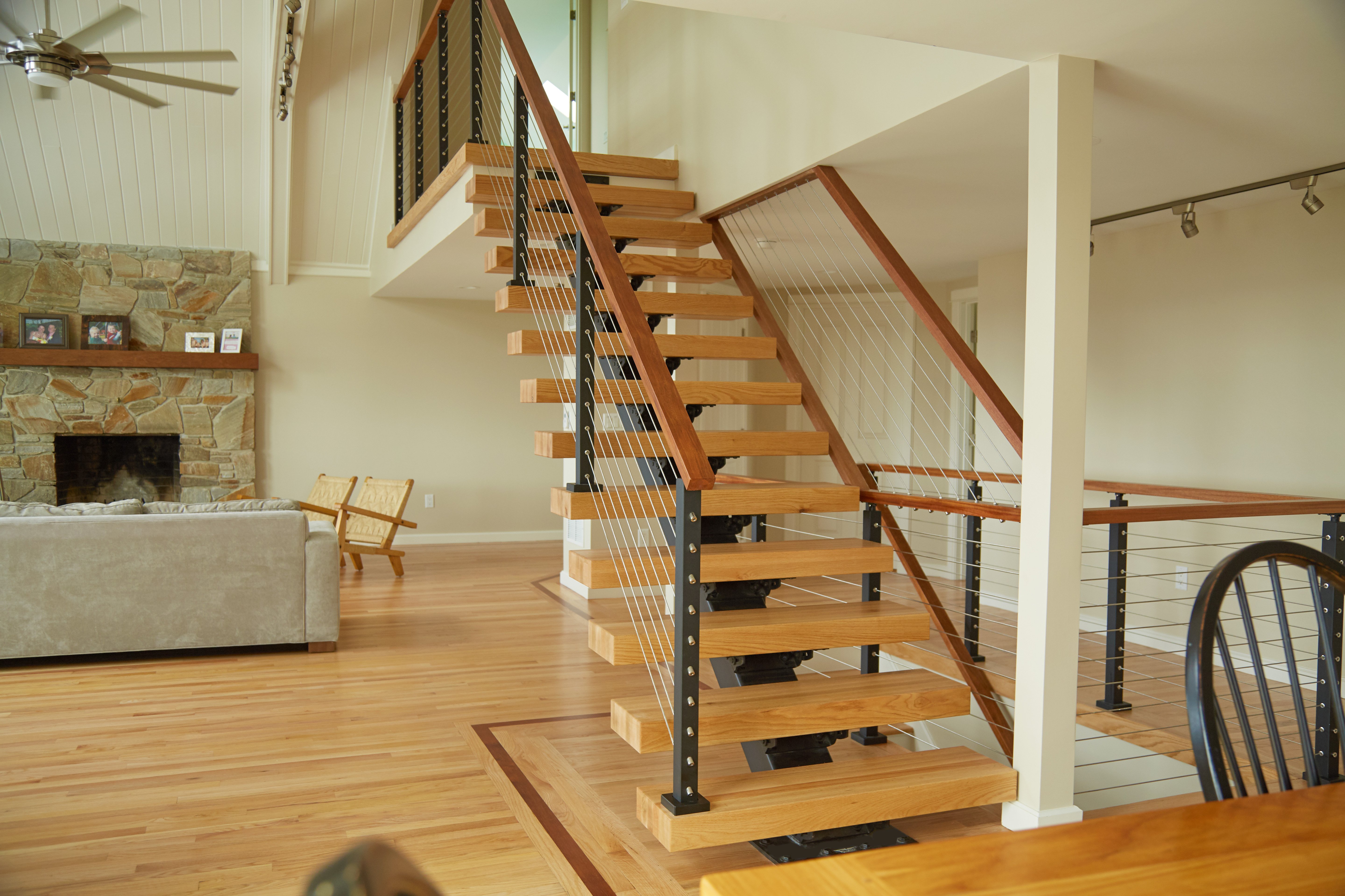 Modern Home Stair Centerpiece