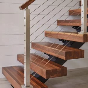 How To Convert Bottom of Straight Stairway To Three Step Winder