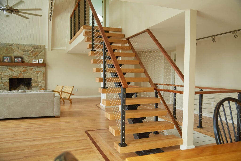 Qual é a diferença entre stairs e staircase ?