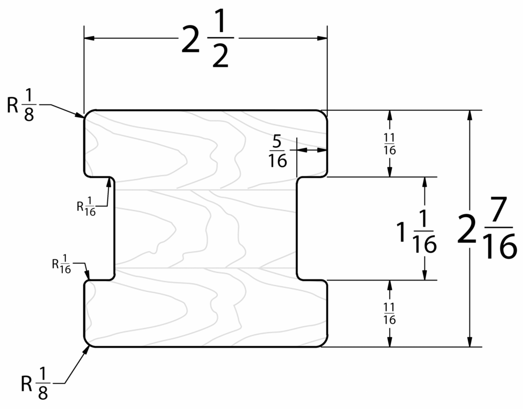 6004 Graspable Handrail Viewrail
