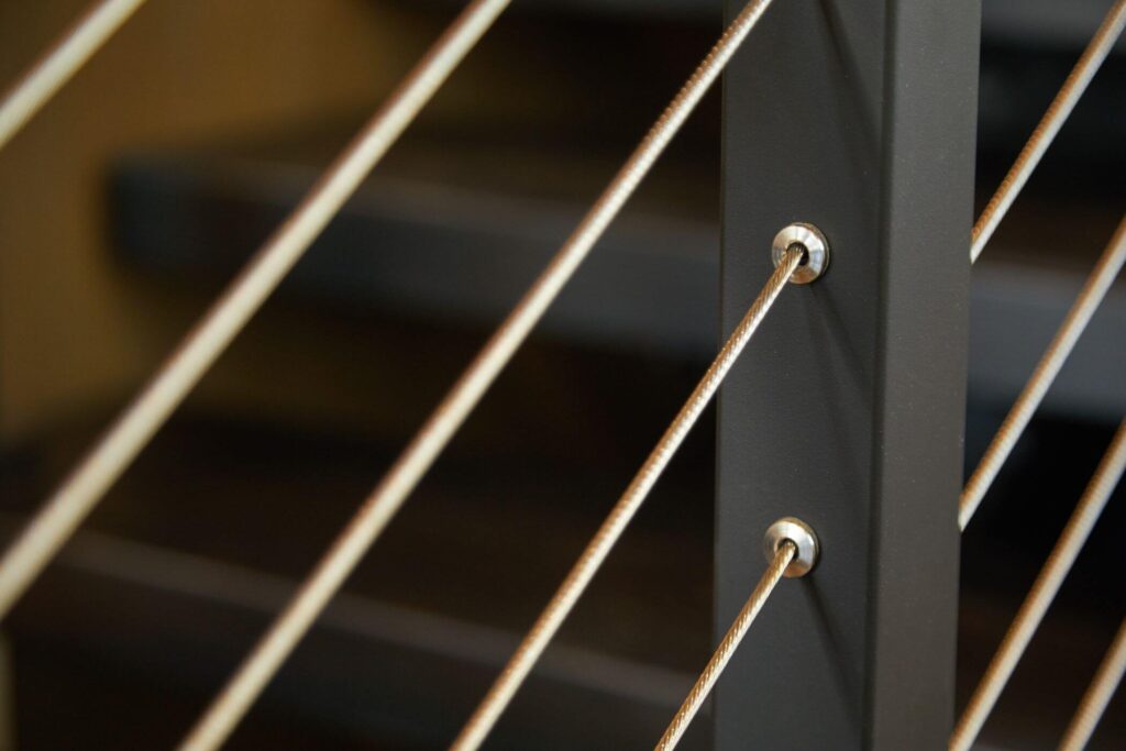 Close Up of Cable Railing