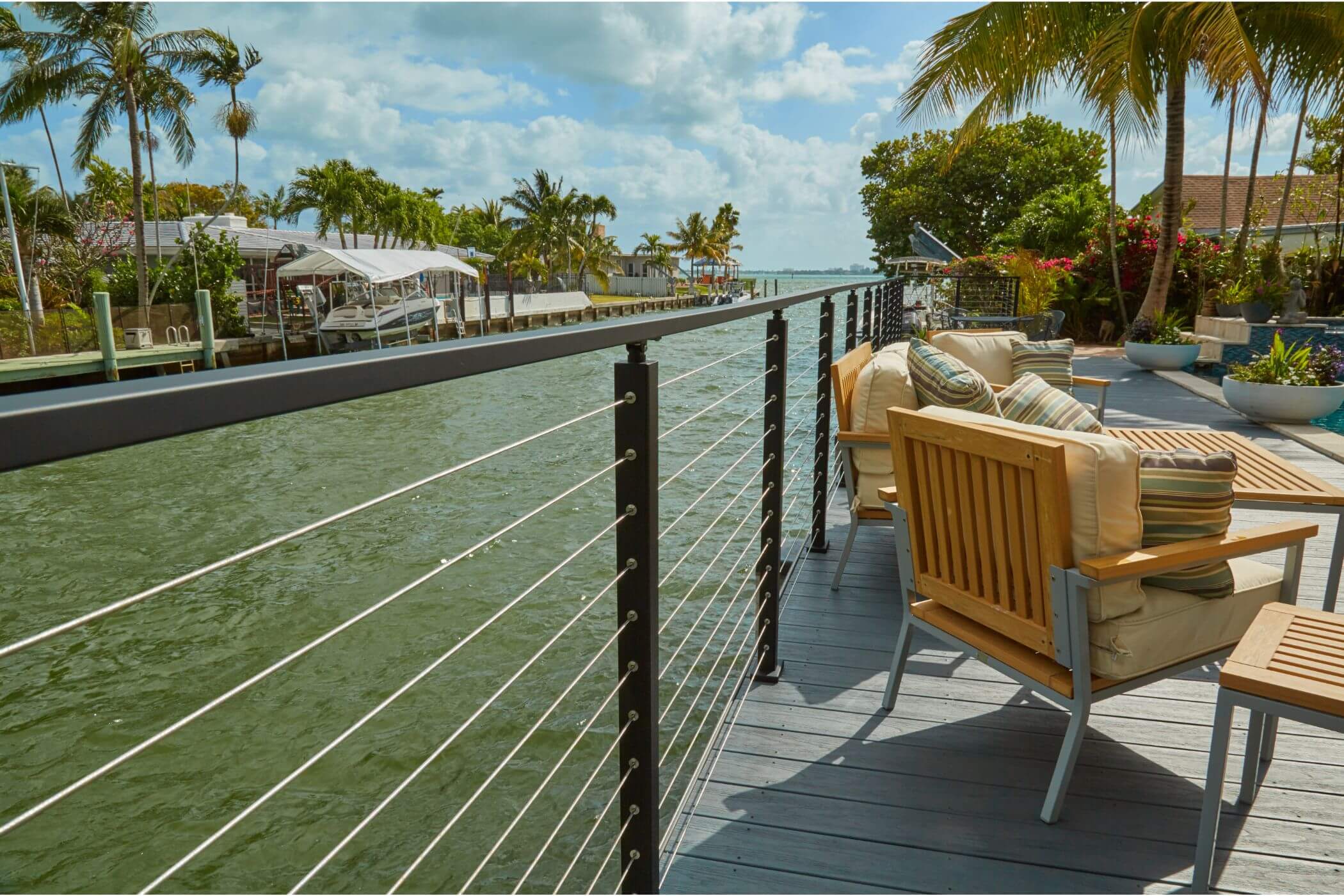 Cables for a Bal Harbour Deck - Viewrail