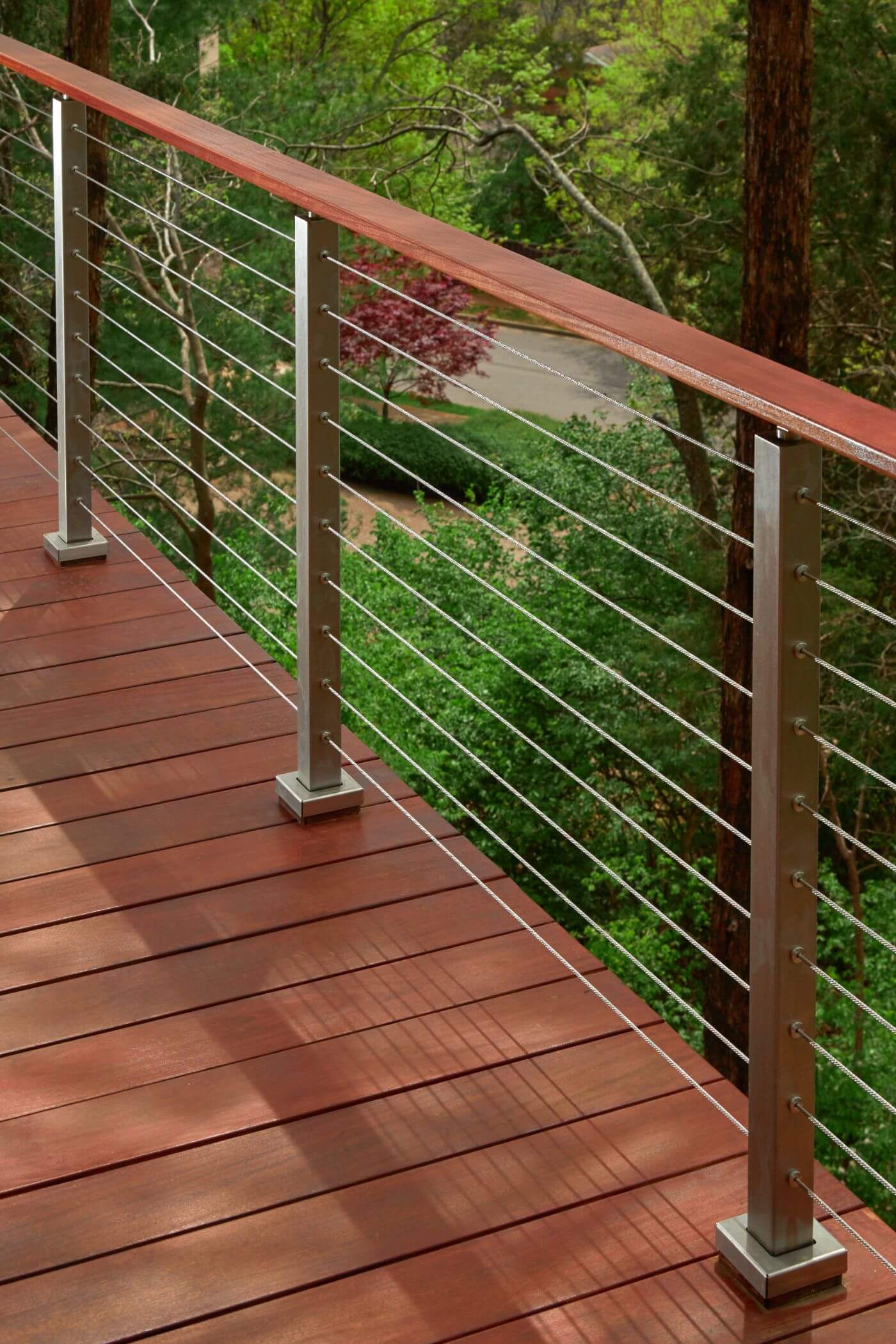 Sleek Stainless Steel Posts