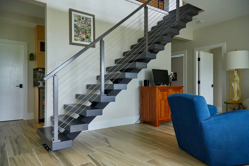 Qual é a diferença entre stairs e staircase ?