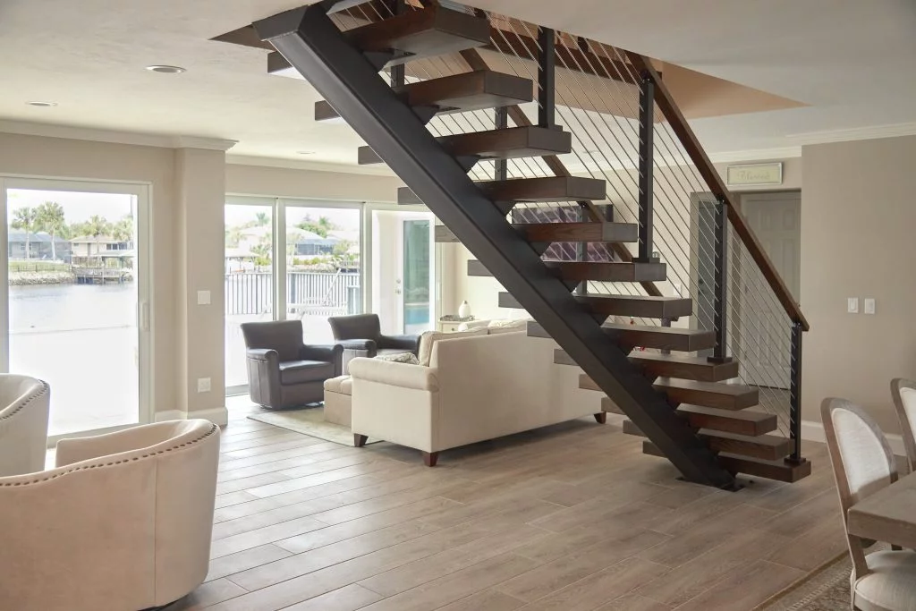 The Dangerous Truth About Floating Staircases, According to a Home