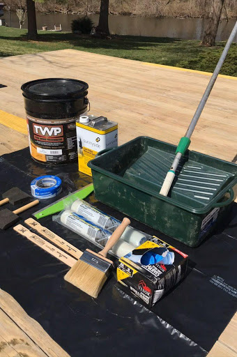 Decking Stain and Supplies