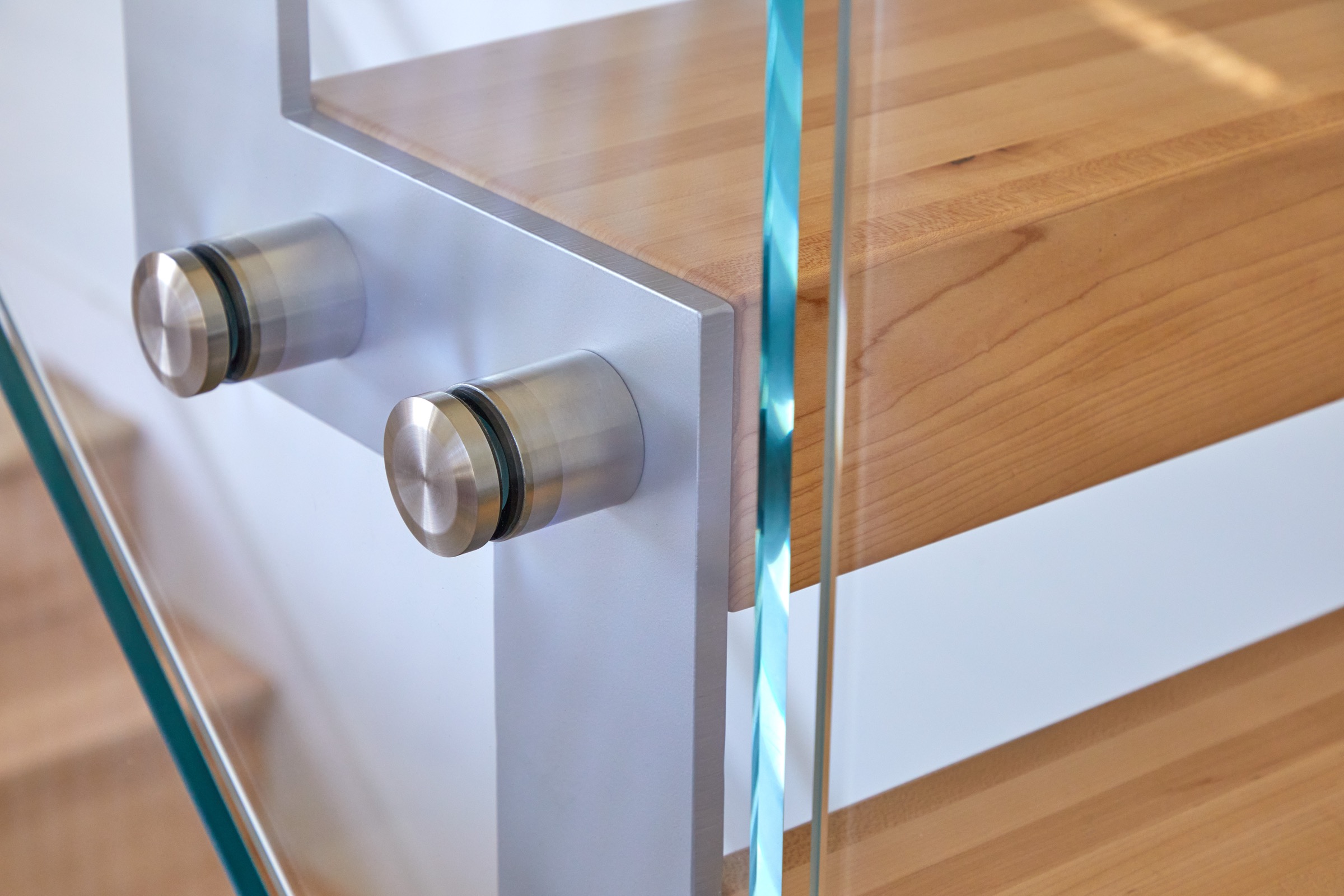 Floating stairs Mono Stringers, Open Riser Stairs, & Floating Stair