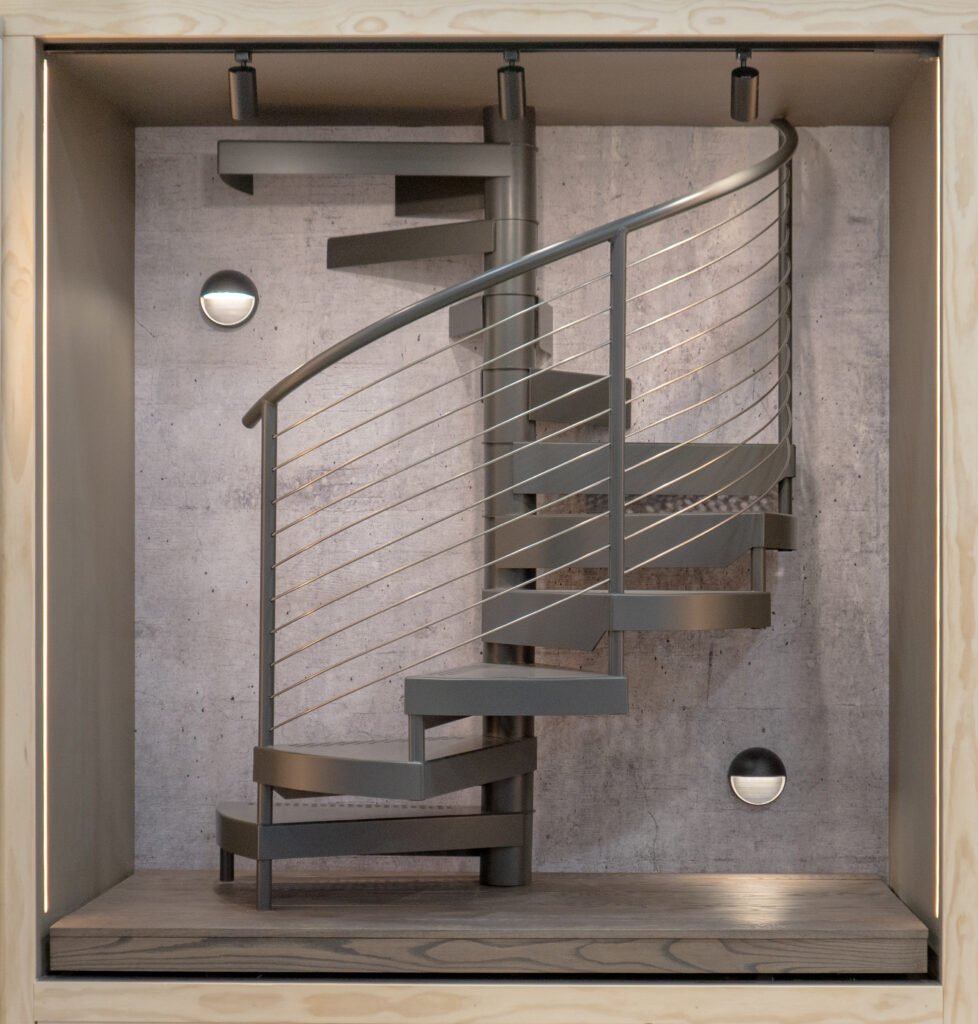 spiral stair capsule