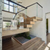 Luxurious and Natural FLIGHT Stack with Glass Railing | Viewrail