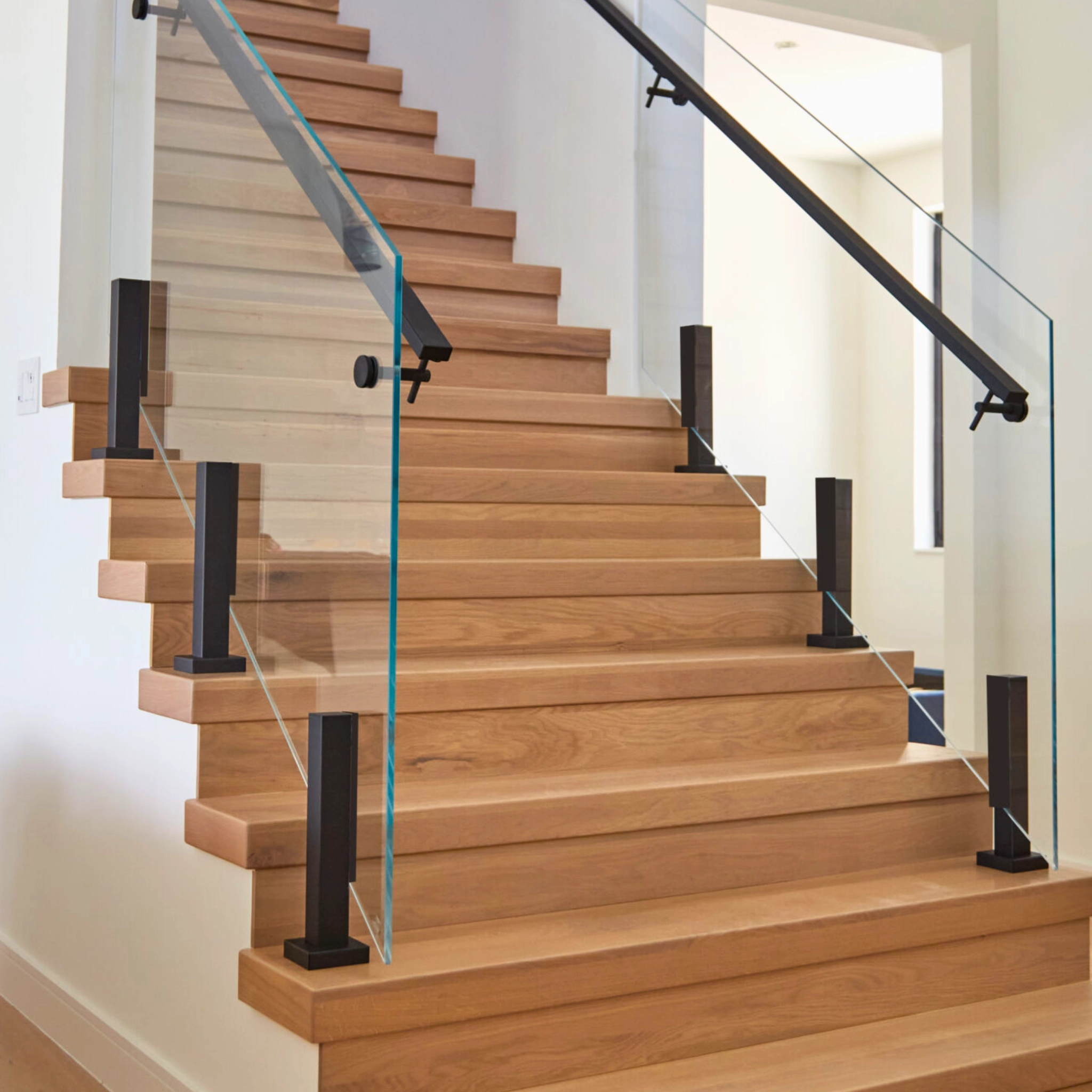 Ascend Talons on both sides of a traditional staircase