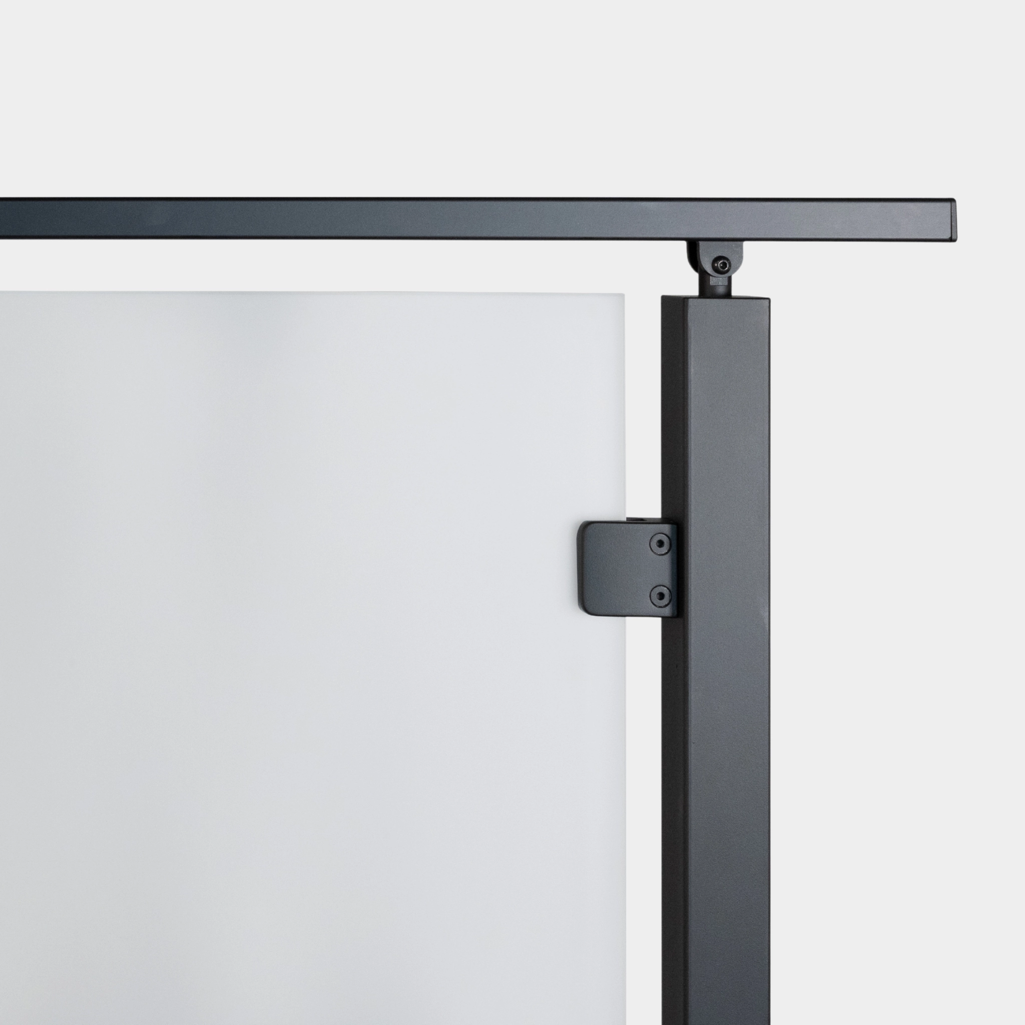 Frosted glass panel