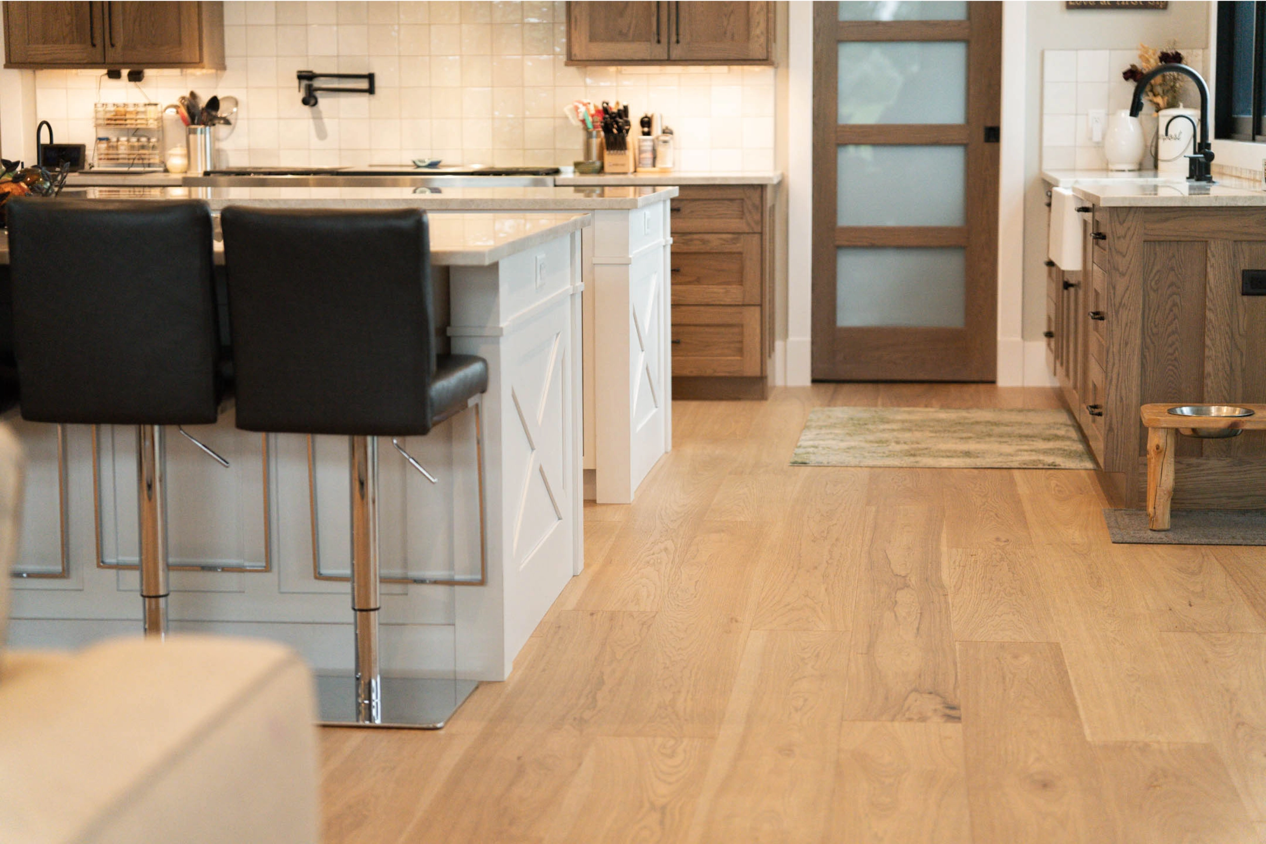 Ultra-Wide Hardwood Installation in Dexter, Michigan by Schafer Flooring