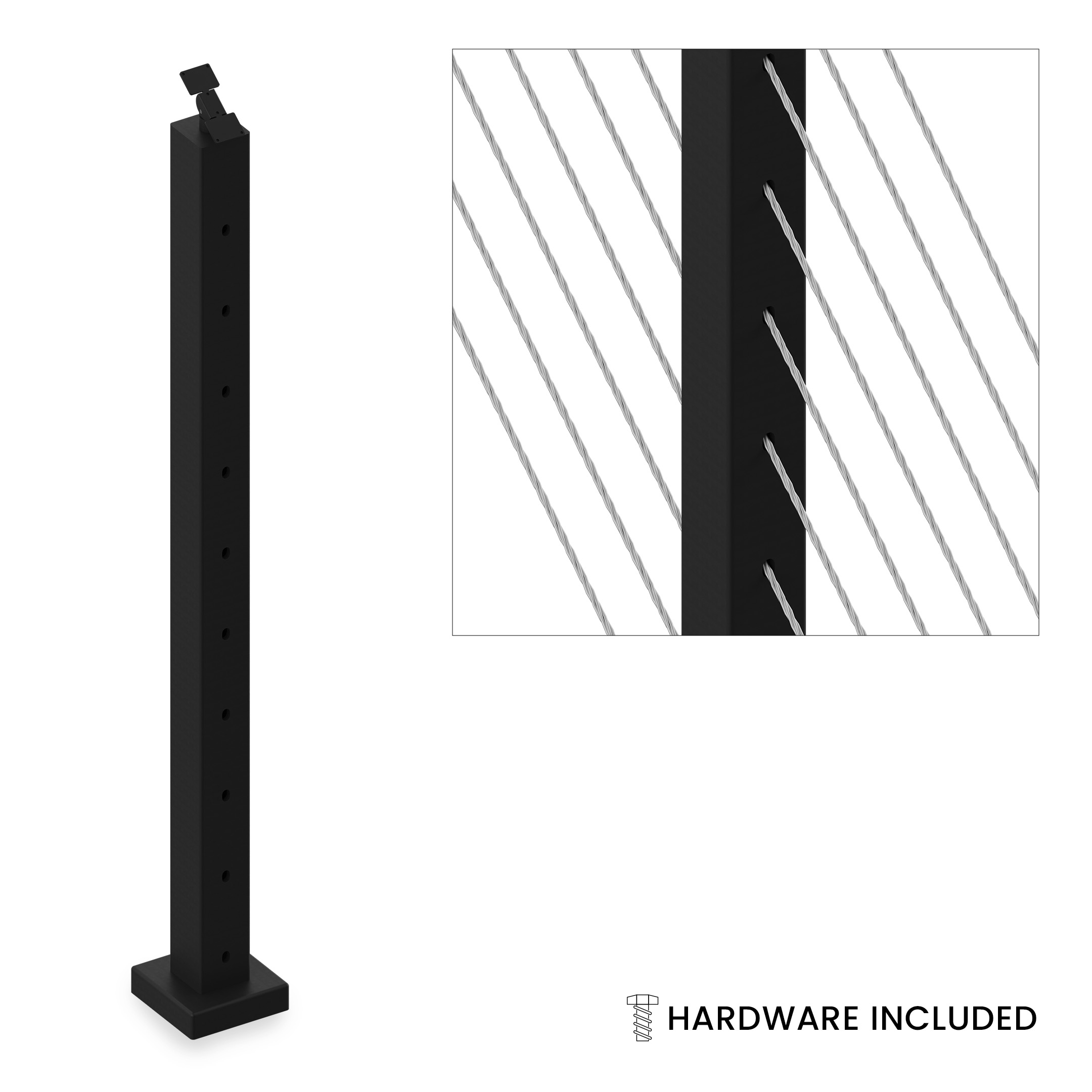 Angle Run Line_Black