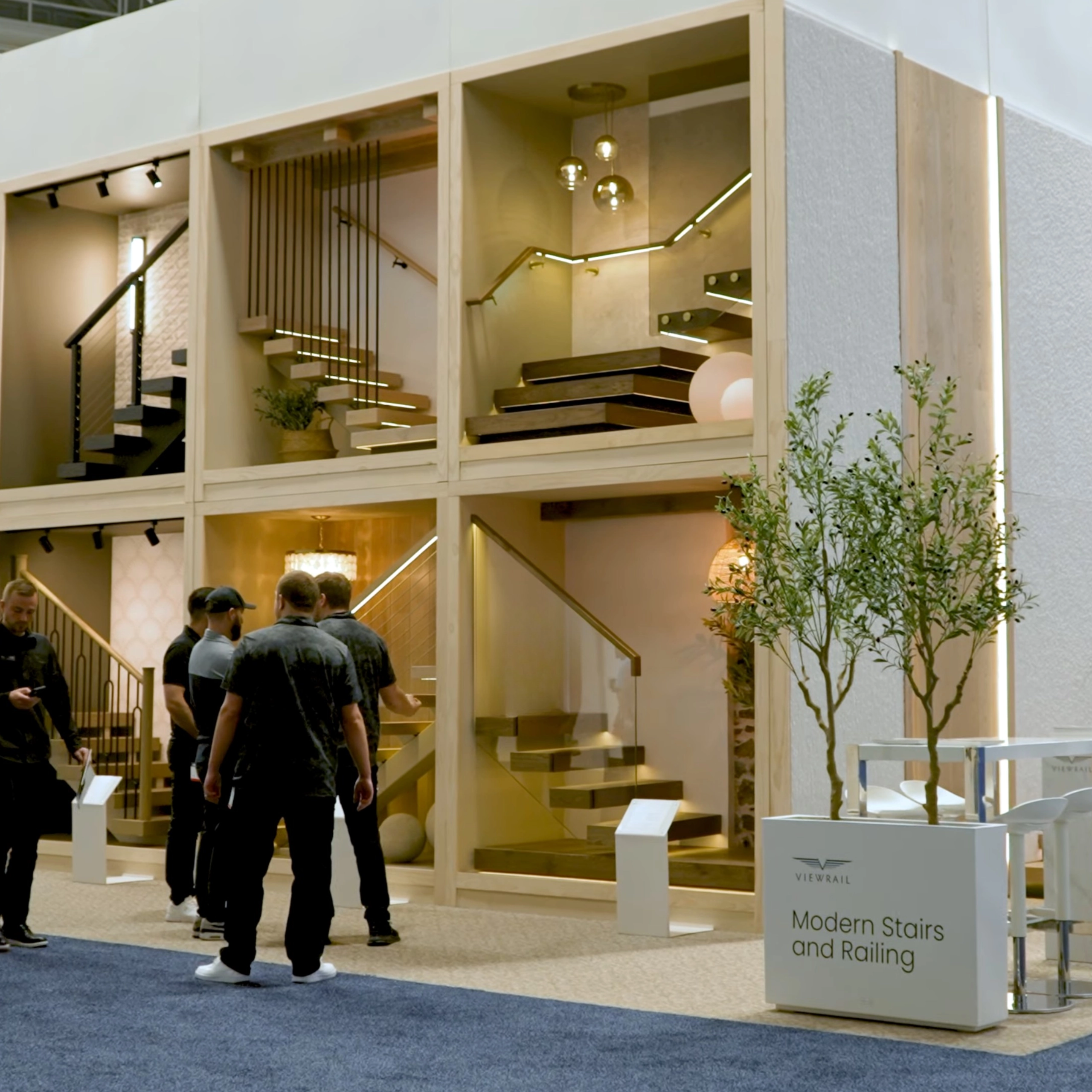 The Viewrail booth at IBS 2025.