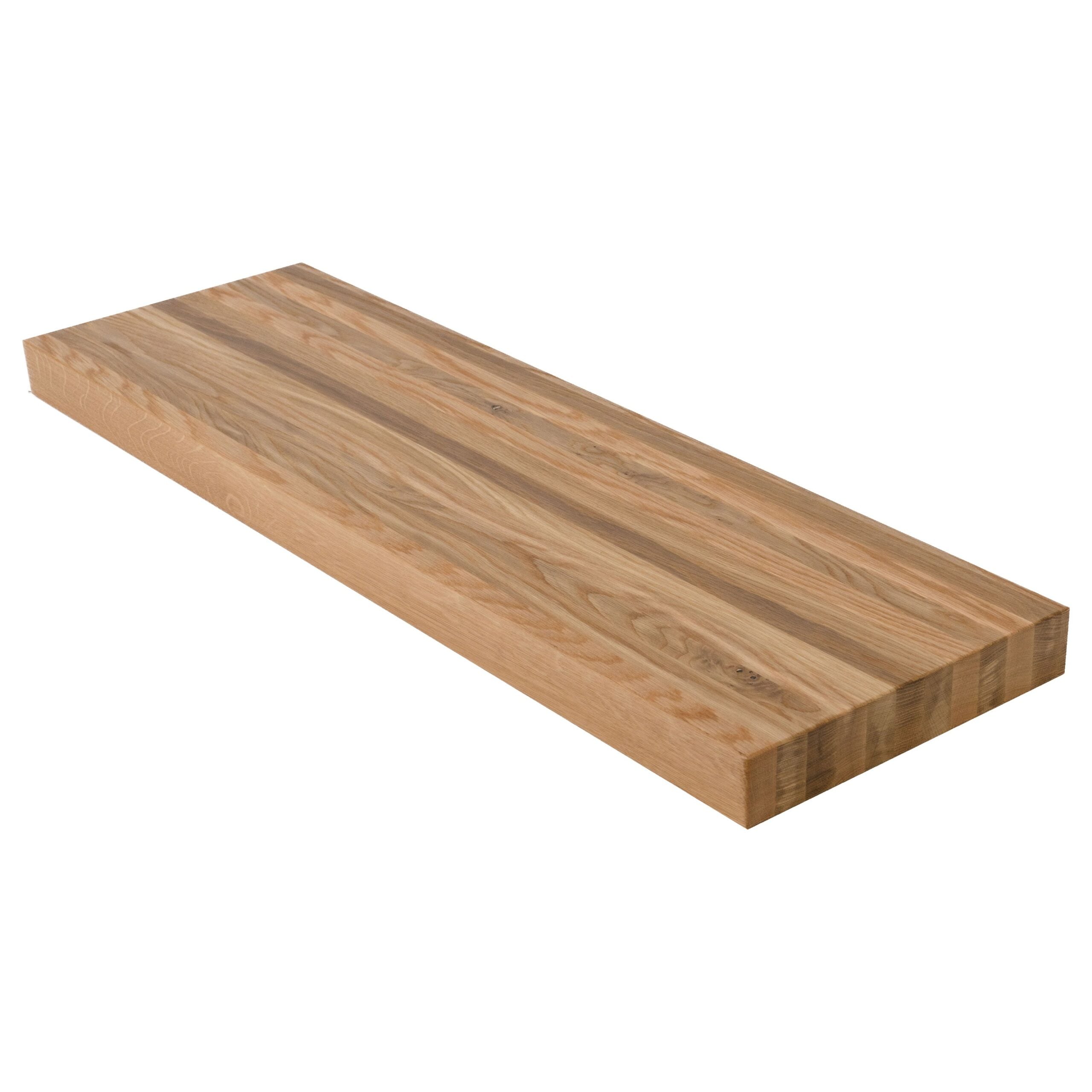 Butcher Block Quartersawn White Oak 2in thick stair tread