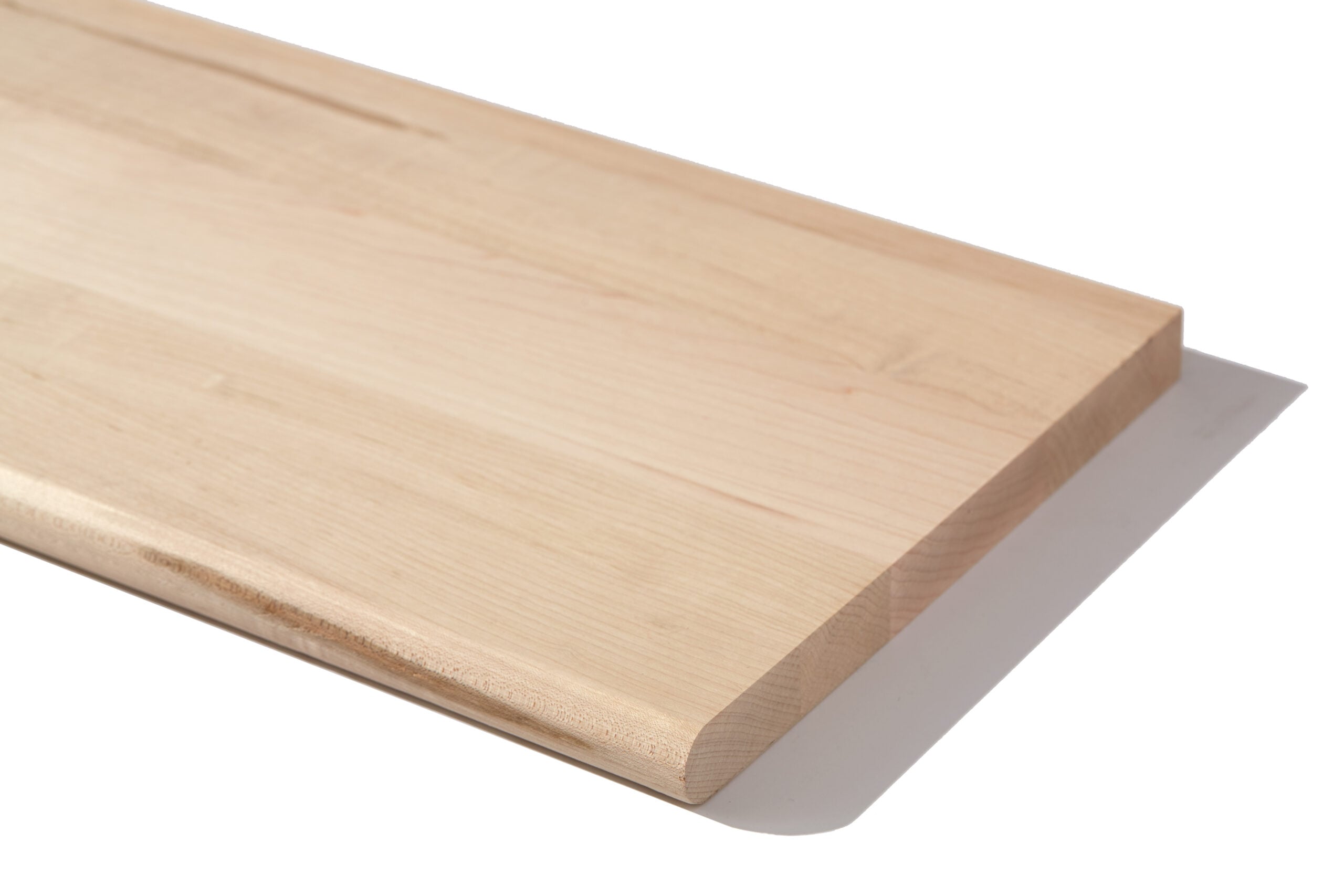 Solid maple stair tread